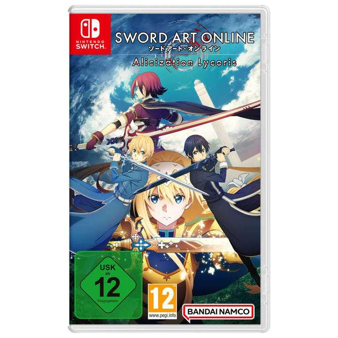 Sword Art Online Alicization Lycoris videogioco JRPG per Nintendo Switch Bandai Namco