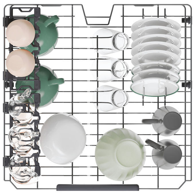 Candy CF 4E7L0W Rapido Lavastoviglie Libera Installazione 14 coperti Classe E 47 dB Wi-Fi Bluetooth (85x60x60 cm) colore Bianco