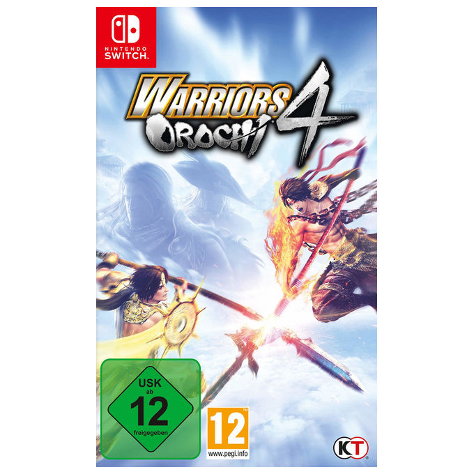 Warriors orochi 4 videogioco per nintendo switch pegi 12 edizione standard plaion