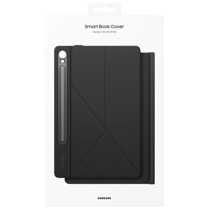 Samsung smart book cover per galaxy tab s9 11 pollici con supporto e innesto magnetico
