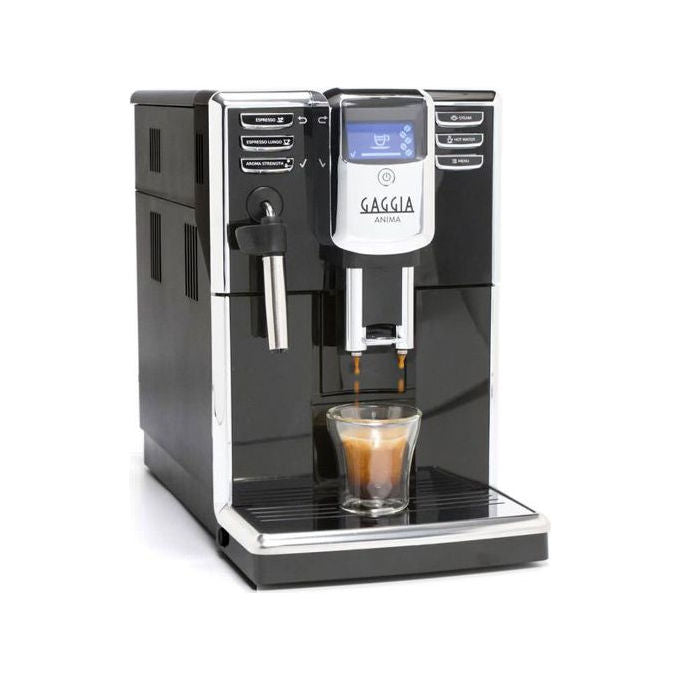 Gaggia RI8760-01 Anima Macchina da caffe' Automatica 1,8 L 15 bar 1850 W macine ceramica 5 gradi pre-infusione colore Nero