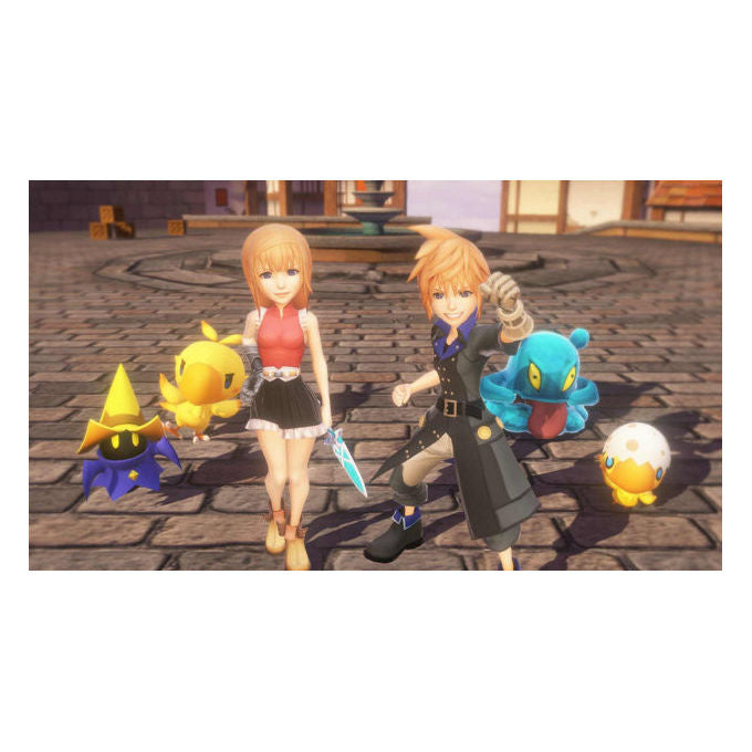 World of Final Fantasy videogioco di ruolo avventura per PlayStation 4 PEGI 12