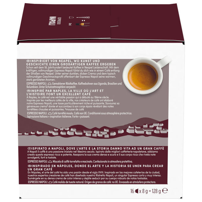Nescafe Dolce Gusto capsule caffe Espresso Napoli intensita massima 16 pezzi
