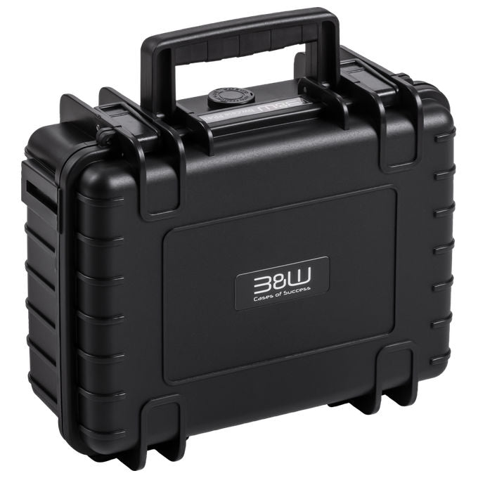 BandW International 133669 Outdoor Case Type 1000 Valigia Protettiva per Insta360 X4 X5 IP67 MIL-STD-810 colore Nero