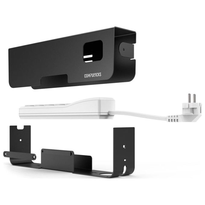 Compulocks SPWSB-EU Strip di Alimentazione di Sicurezza 5 Prese EU colore Nero