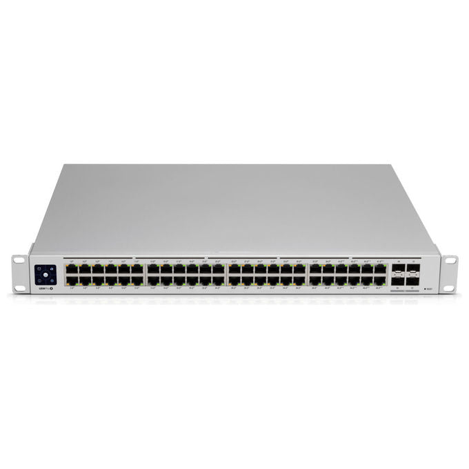 Ubiquiti USW-PRO-48 UniFi Switch Gestito L2-L3 48 porte Gigabit Ethernet 4 porte SFP+ 176 Gbit-s Rack 1U colore Argento