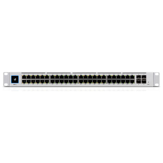 Ubiquiti USW-PRO-48 UniFi Switch Gestito L2-L3 48 porte Gigabit Ethernet 4 porte SFP+ 176 Gbit-s Rack 1U colore Argento