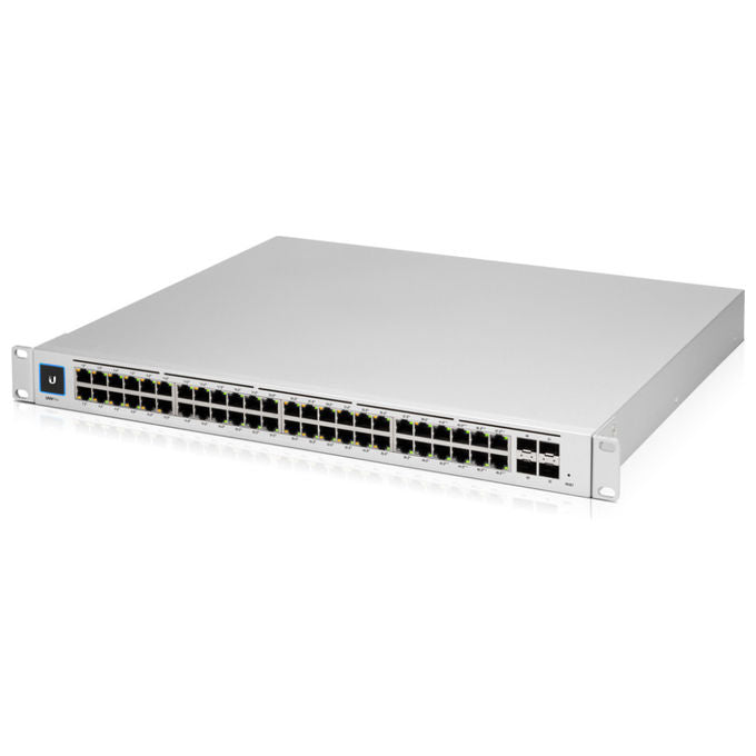 Ubiquiti USW-PRO-48 UniFi Switch Gestito L2-L3 48 porte Gigabit Ethernet 4 porte SFP+ 176 Gbit-s Rack 1U colore Argento