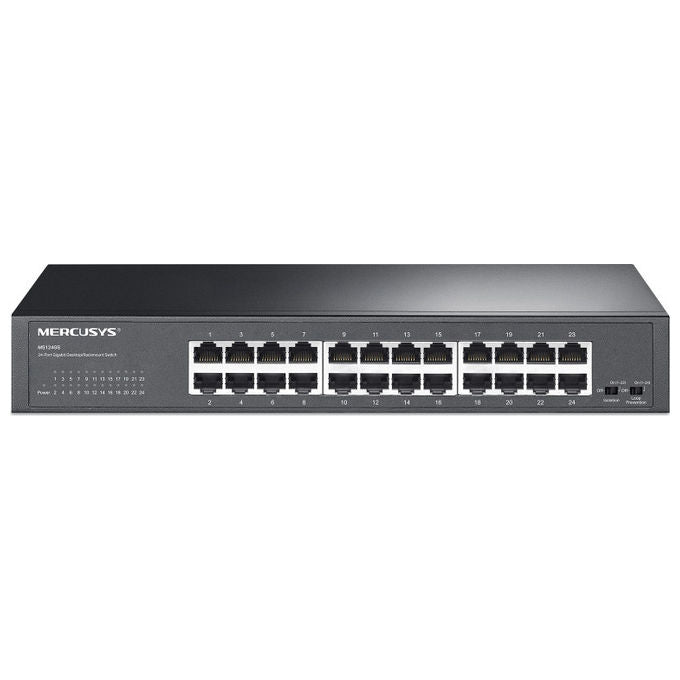 Mercusys Switch Gigabit MS124GS 24 Porte Desktop-Rack