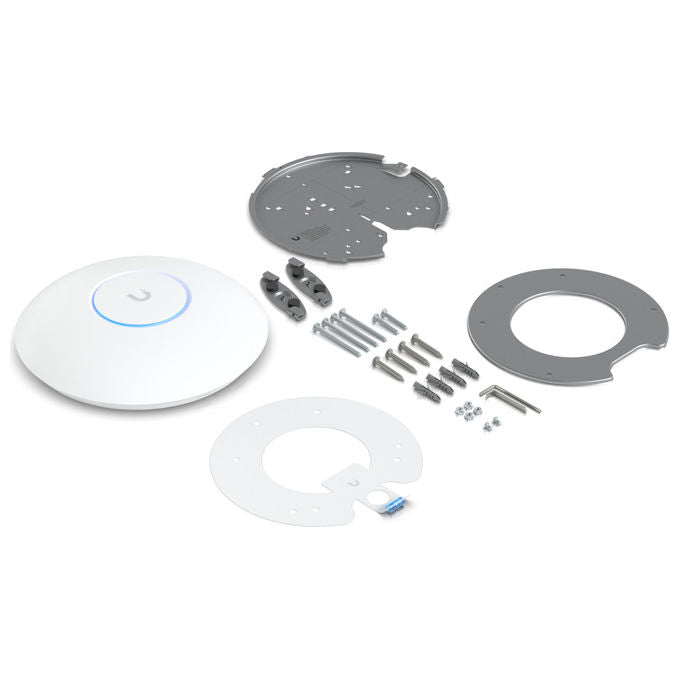 Ubiquiti U7-PRO-MAX UniFi Access Point Wi-Fi 7 Tri-Band 5700 Mbit-s PoE 2.4 5 6 GHz colore Bianco