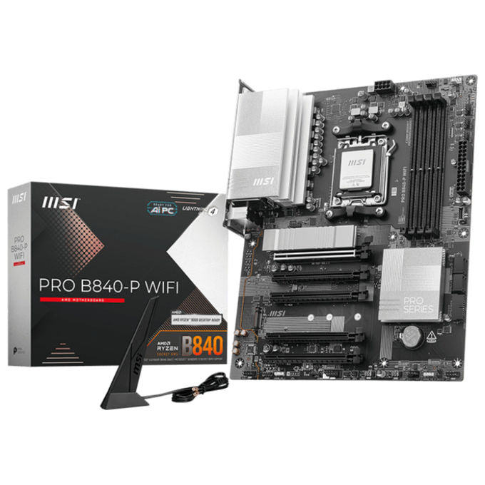MSI Pro B840-P Wifi Scheda Madre Atx Amd Am5