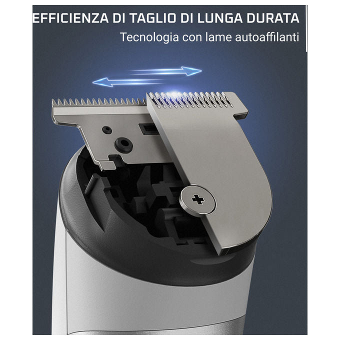 Rowenta TN8934 Trim and Style Regolabarba Multifunzione 8-in-1