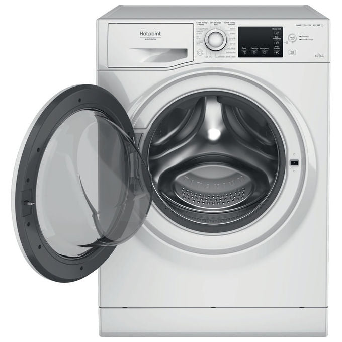 Hotpoint NDBR 984469 WA IT Lavasciuga Libera Installazione 9-6 Kg 1400 rpm Classe C Inverter (85x60x54 cm) colore Bianco