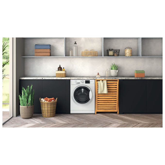 Hotpoint NDBR 984469 WA IT Lavasciuga Libera Installazione 9-6 Kg 1400 rpm Classe C Inverter (85x60x54 cm) colore Bianco