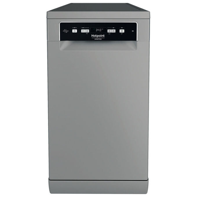 Hotpoint HA3FC10BS7A0S Lavastoviglie Libera Installazione 10 coperti Classe C 42 dB Aquastop (85x45x59 cm) colore Acciaio Inox