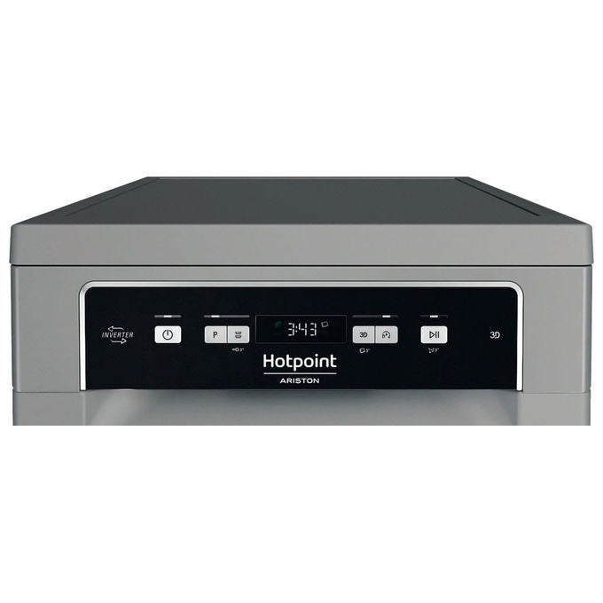 Hotpoint HA3FC10BS7A0S Lavastoviglie Libera Installazione 10 coperti Classe C 42 dB Aquastop (85x45x59 cm) colore Acciaio Inox