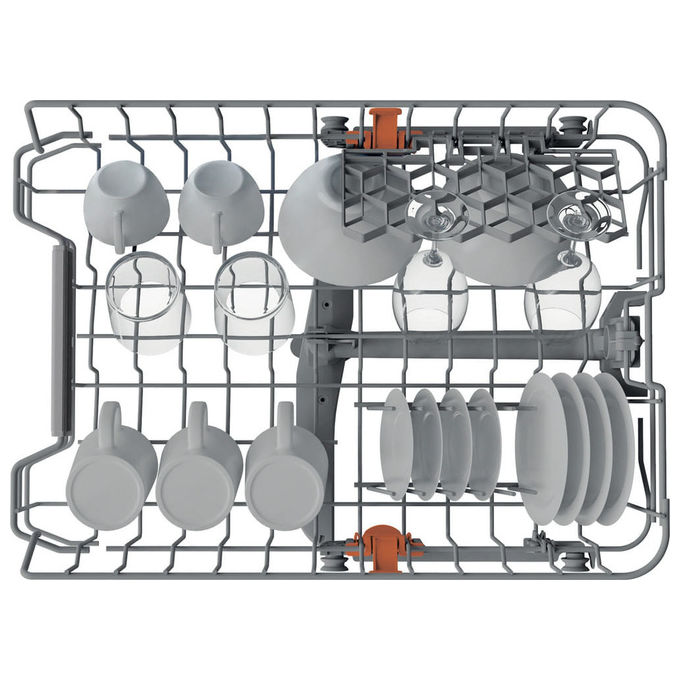 Hotpoint HA3FC10BS7A0S Lavastoviglie Libera Installazione 10 coperti Classe C 42 dB Aquastop (85x45x59 cm) colore Acciaio Inox