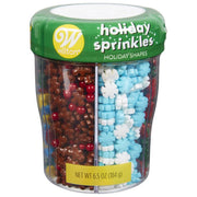 Wilton Sprinkles Mix Natale Blu 6 Celle