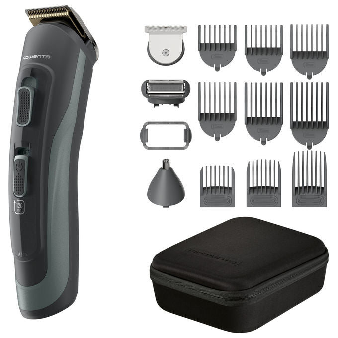 Rowenta Selectium TN9444E0 Tagliacapelli Multifunzione Verde Grigio