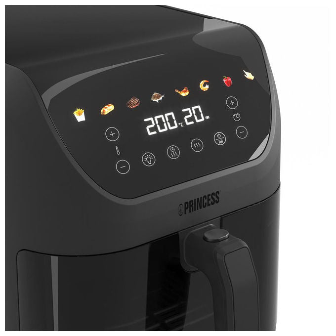 Princess Friggitrice ad Aria Calda 8L 2000W Nero