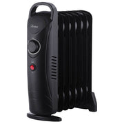 Ardes AR4R07M2 Oilo Mini2 Radiatore ad Olio 7 elementi 800W termostato meccanico colore Nero