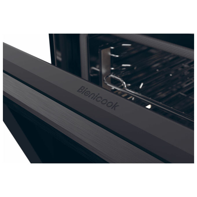Haier H6ID25G3YTB1 ID Serie 2 Forno da incasso Elettrico Multifunzione 78 L Classe A++ Pirolitico AirFry Wi-Fi (59,5x54,8x59,5 cm) colore Nero