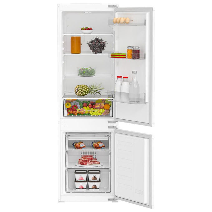 Indesit KINH 1271 B4E Frigorifero Combinato da Incasso 262 L 177 cm Classe E 38 dB No Frost Porte Reversibili (177,5x54x54,5 cm) colore Bianco