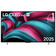 LG OLED42C55LA Serie C5 Smart TV OLED evo 42'' 4K Ultra HD webOS 25 α9 Gen8 AI Dolby Vision 4x HDMI 2.1 120Hz colore Nero