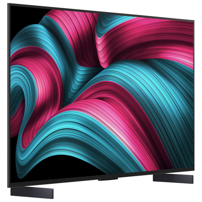 LG OLED42C55LA Serie C5 Smart TV OLED evo 42'' 4K Ultra HD webOS 25 α9 Gen8 AI Dolby Vision 4x HDMI 2.1 120Hz colore Nero