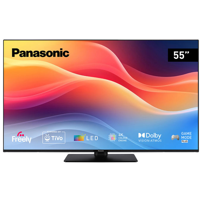 Panasonic TB-55W61AEZ Serie W61 Smart TV LED 4K Ultra HD 55'' TiVo Dolby Vision Atmos Wi-Fi colore Nero