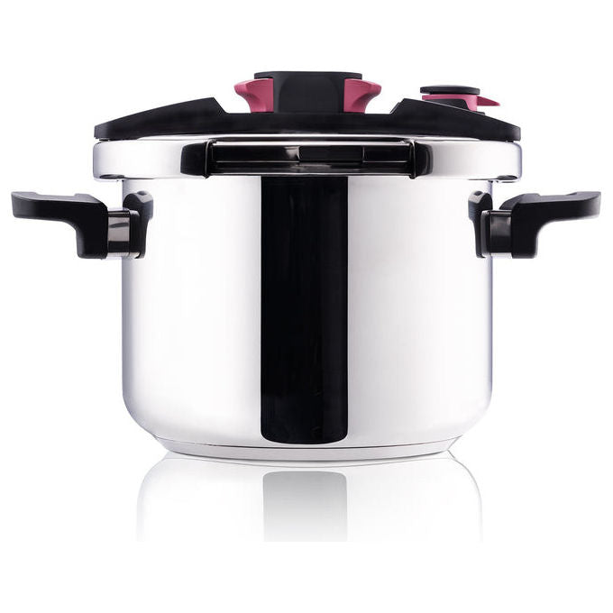 Taurus 988055000 Great Moments Superrapid Pentola a pressione 6 L 5 sistemi di sicurezza compatibile induzione colore Nero