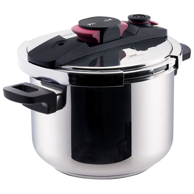 Taurus 988055000 Great Moments Superrapid Pentola a pressione 6 L 5 sistemi di sicurezza compatibile induzione colore Nero
