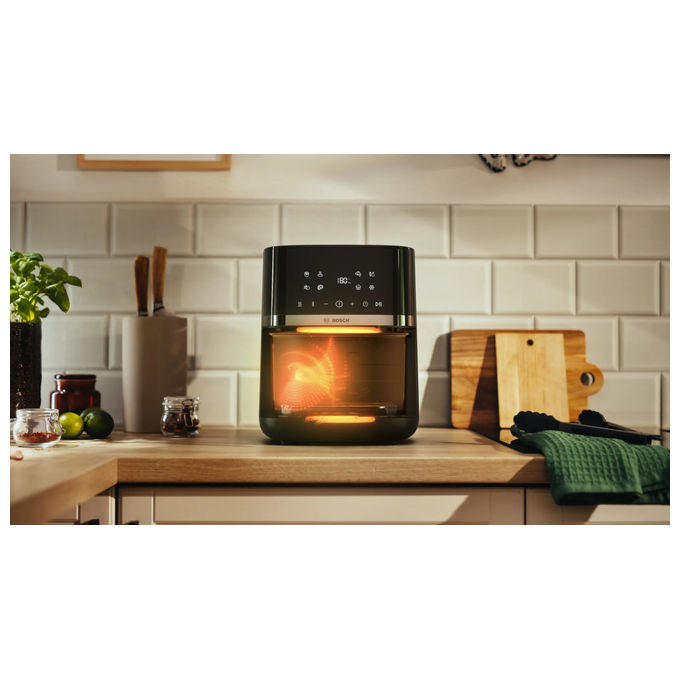 Bosch MAF462B1 Serie 4 Friggitrice ad aria 6.1 L 2050 W 9 programmi Display Touch colore Nero