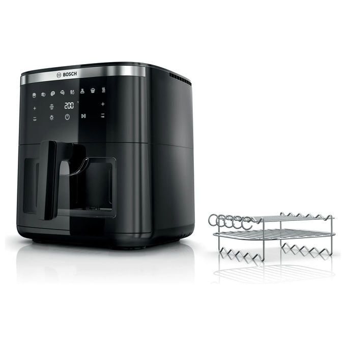 Bosch MAF671B1 Serie 6 Friggitrice ad aria 7,2 L 1800 W 7 Programmi Display Touch colore Nero