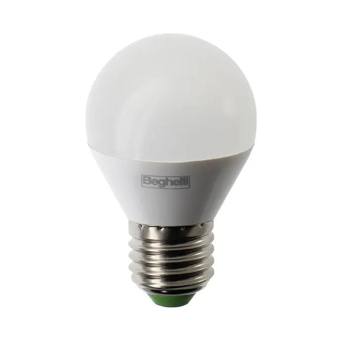 Beghelli Lampada Led Sfera E27 7W 4000K Luce Neutra