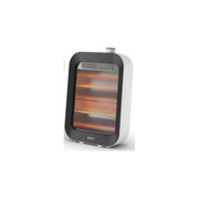 Olimpia Splendid Quarzia Slim Stufetta Infrarossi 800W Nero
