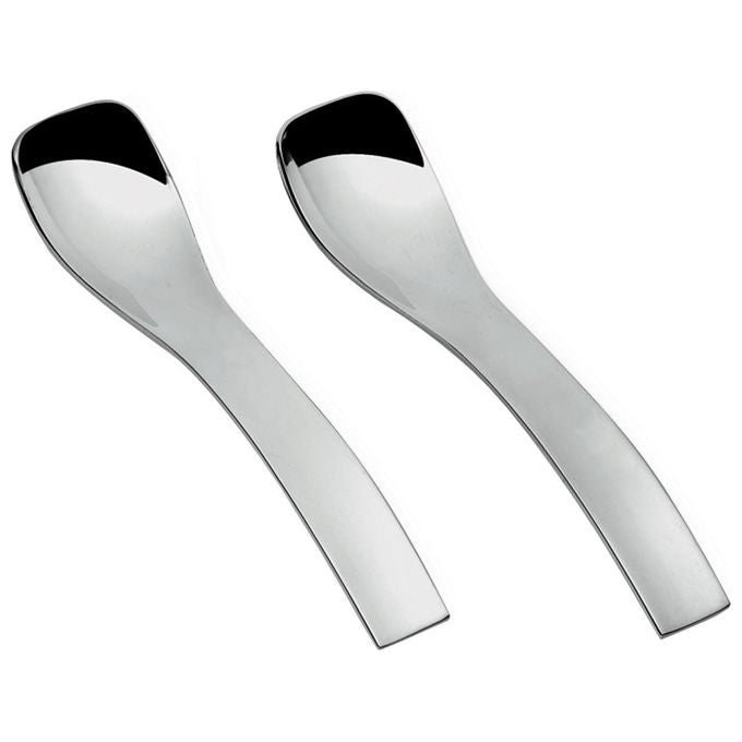 Guzzini Fusion Gocce, Set 6 Cucchiaini in Acciaio Inossidabile