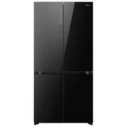 Hisense RQ768N4GBE Frigorifero 4 Porte 591 L 190 cm Classe E 37 dB Total No Frost Multi Air Flow colore Nero