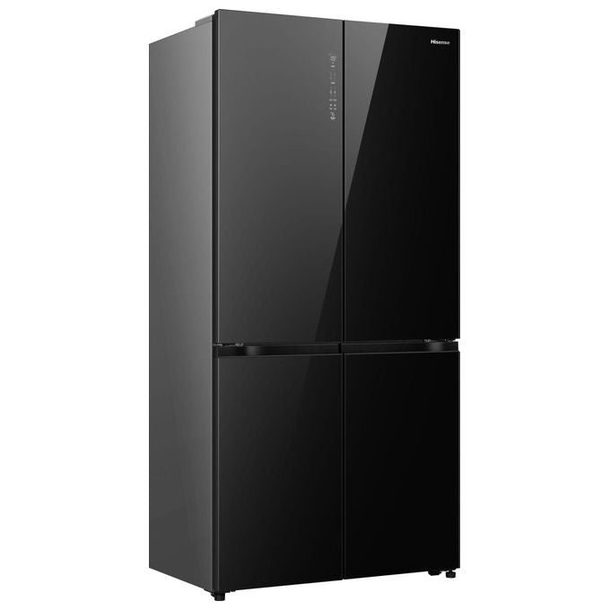 Hisense RQ768N4GBE Frigorifero 4 Porte 591 L 190 cm Classe E 37 dB Total No Frost Multi Air Flow colore Nero