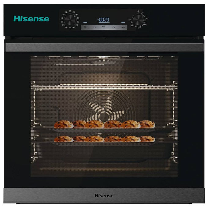 Hisense BSA66226ADBG Forno Multifunzione Elettrico da Incasso Nero