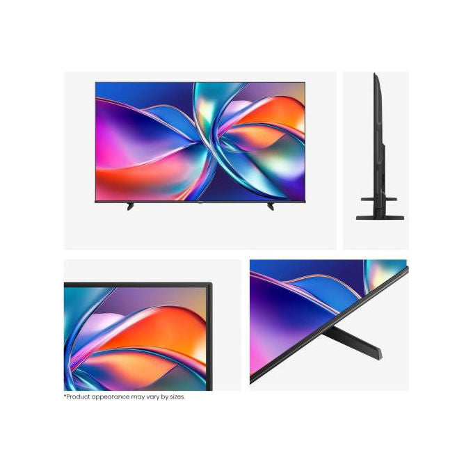 Hisense 43E79Q E7Q Smart TV QLED 4K Ultra HD 43'' VIDAA Dolby Atmos HDR10+ DVB-T2 Wi-Fi colore Nero