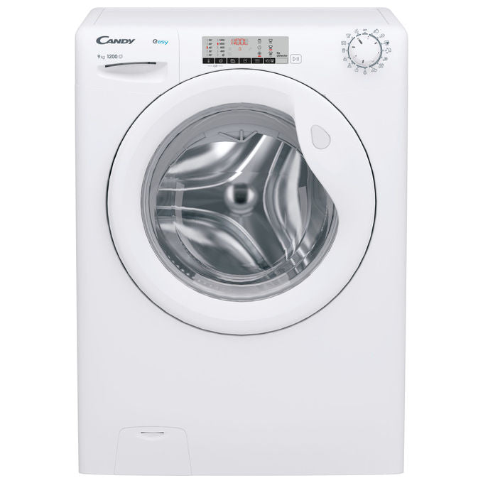 Candy EY294DWM5-1-S Lavatrice Carica Frontale 9 Kg 1200 Giri Bianco