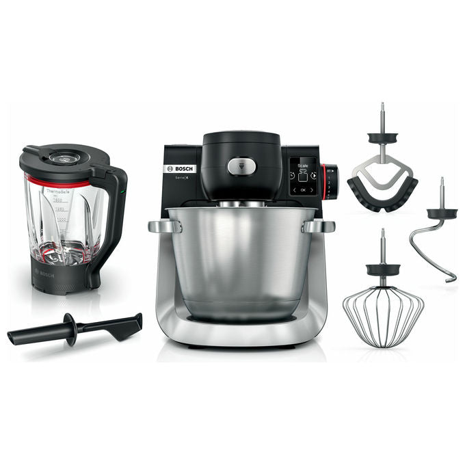 Bosch Serie 6 MUMS6ZS17 Robot da Cucina 1600W Nero Inox
