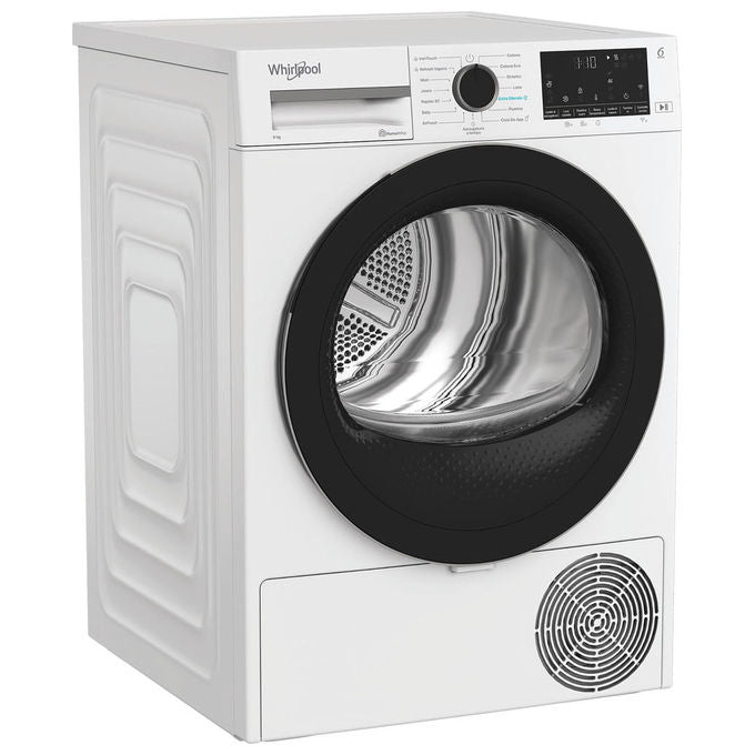 Whirlpool C WD R49M WBS IT Asciugatrice Pompa di Calore 9 Kg Classe C Wi-Fi 6TH SENSE (84.6x59.8x67.4 cm) colore Bianco