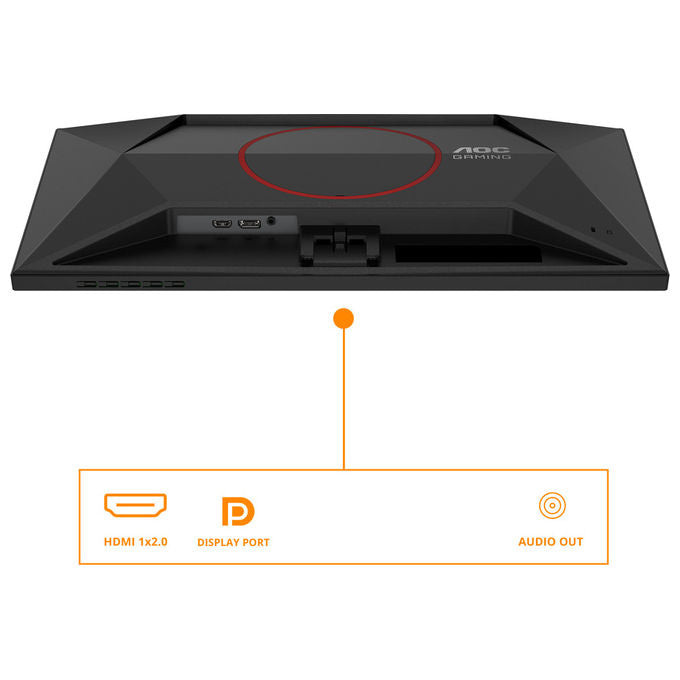 AOC Monitor Gaming 24G42E 24'' Full HD 180Hz Nero