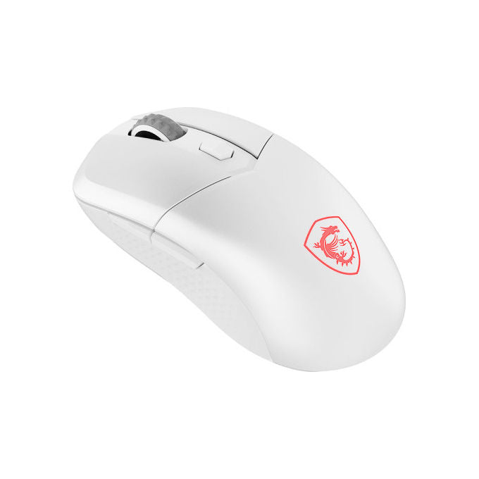 MSI Versa 300 Mouse Wireless Gaming Bianco Ergonomico 8000 Dpi