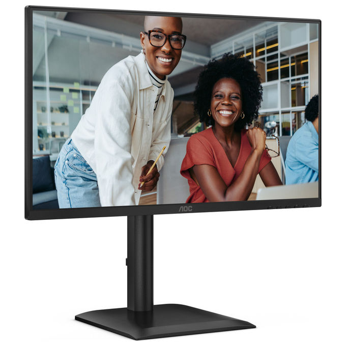 Aoc 24E4U Monitor Pc 23.8'' Full Hd Led Nero