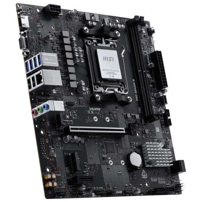 Msi Pro B840M-B Scheda Madre Am5 Micro Atx