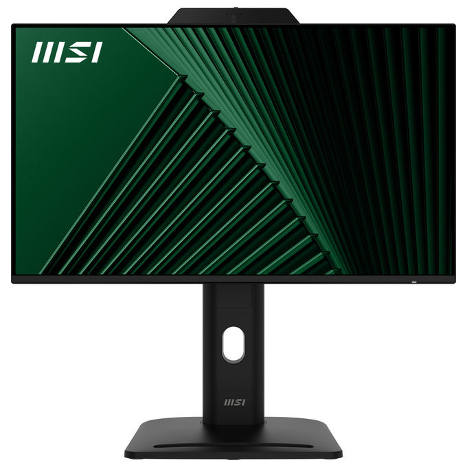 MSI PRO MP242PMG Monitor PC 23.8'' Full HD IPS 120Hz Webcam Altoparlanti Hub USB 2.0 VESA colore Nero