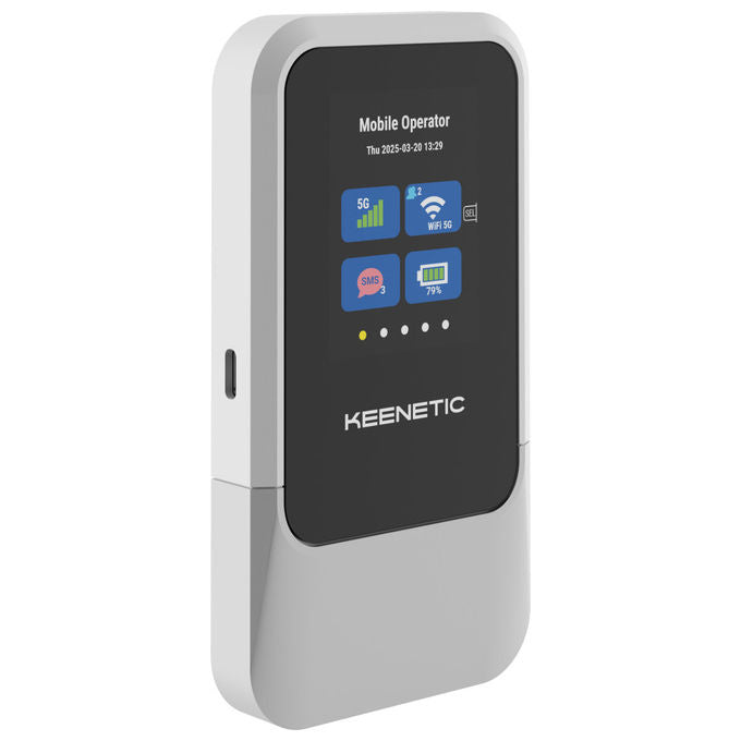 Keenetic Roamer 5G KN-5210 Modem di Rete Cellulare Portatile